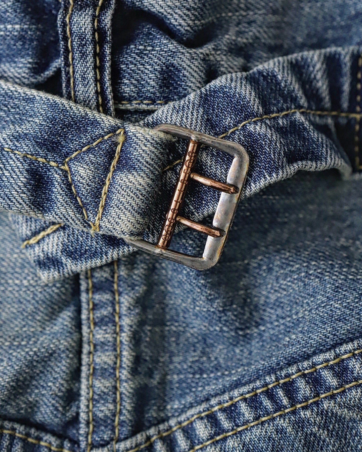 NO.37 WASHED WIDE DENIM PANTS