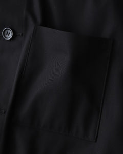 HIGH TWIST GABARDINE COVERALL JACKET