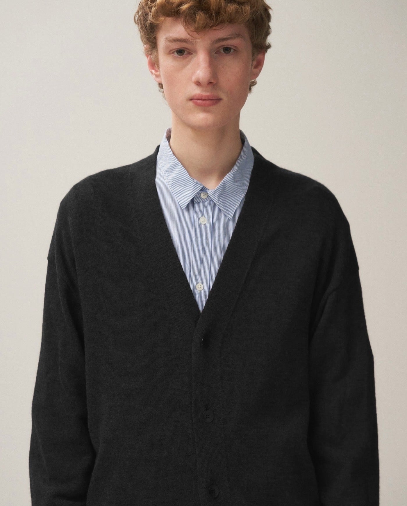 WOOL WASHI OVERSIZED CARDIGAN