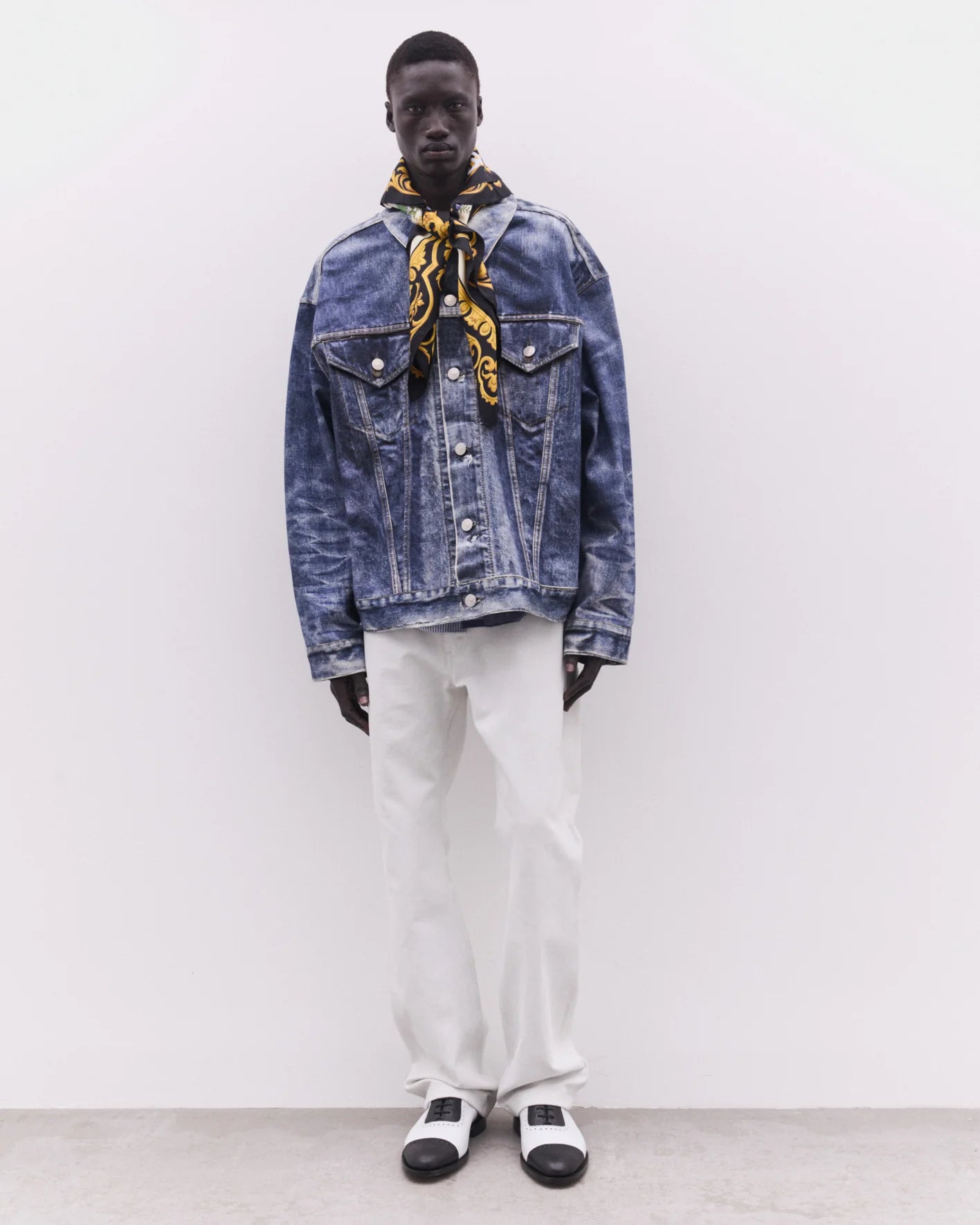 BerBerJin × Levi’s 70505 TRIPLE NAME DENIM PRINT JACKET