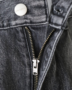 SELVAGE DENIM TWO TUCK TAPERED PANTS