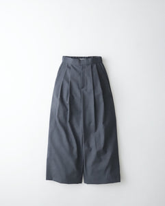 WOOL TROPICAL WIDE EASY PANTS（WOMEN）