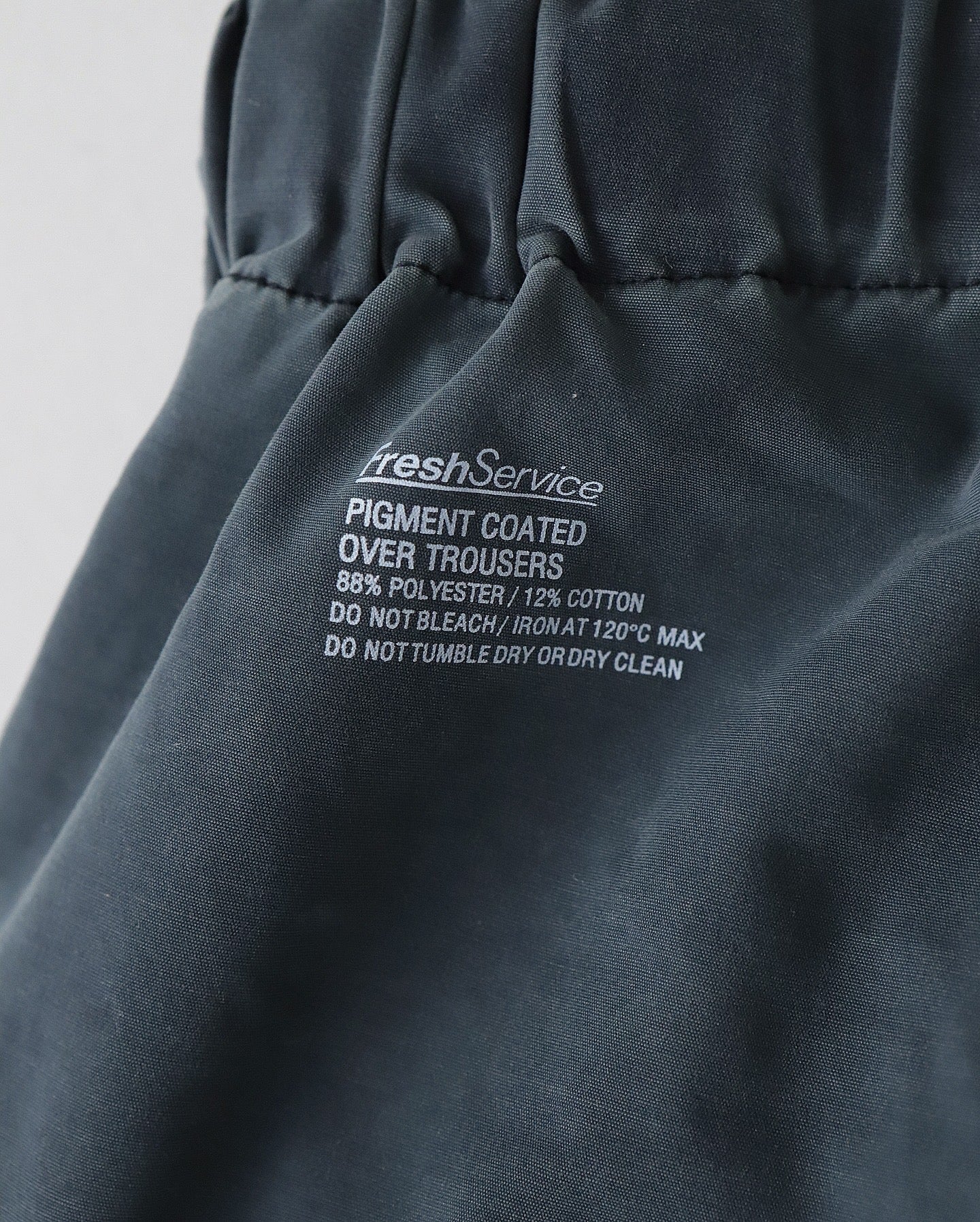 PIGMENT COATED OVER TROUSERS
