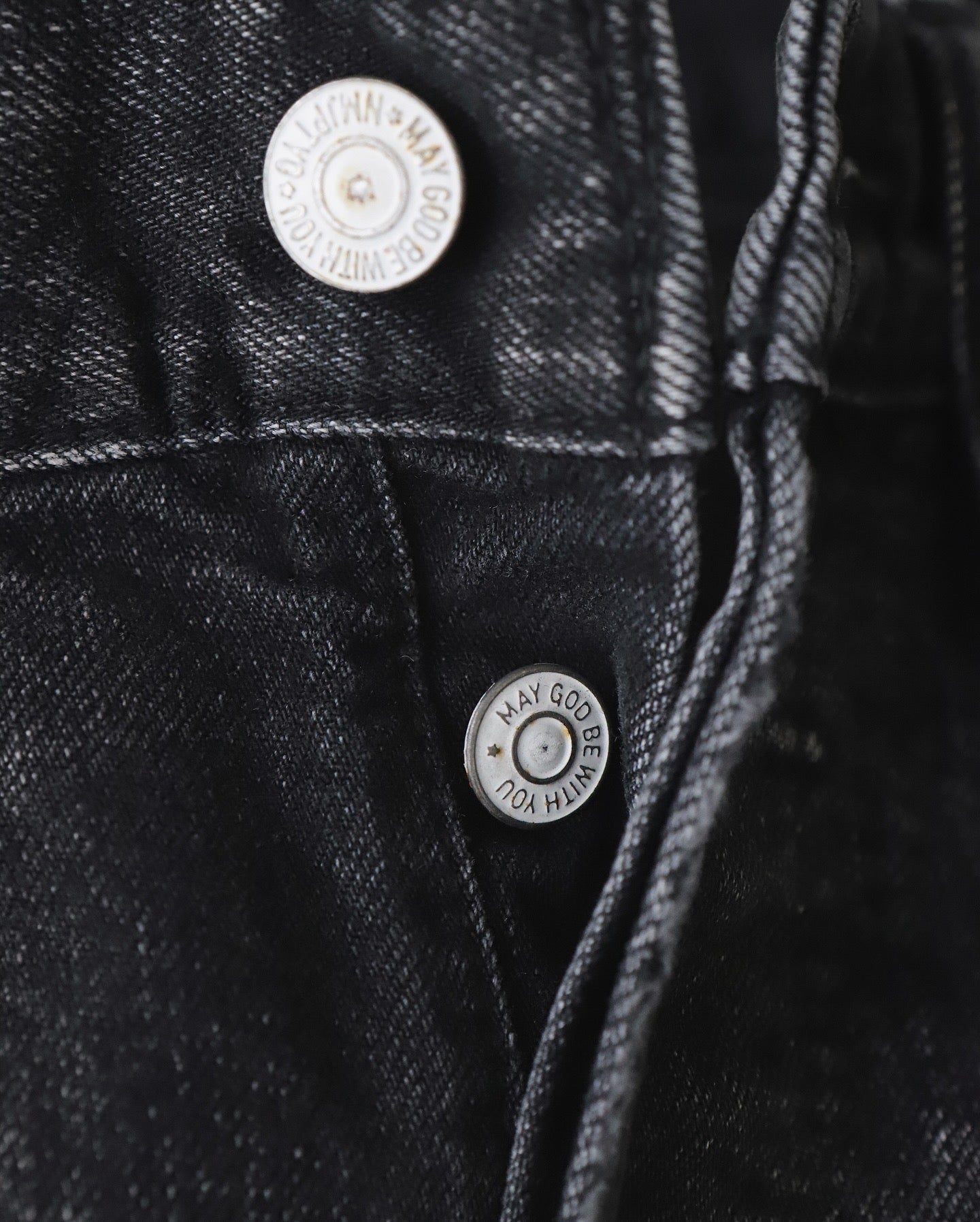 NEW MANUAL BLACK DENIM JEANS