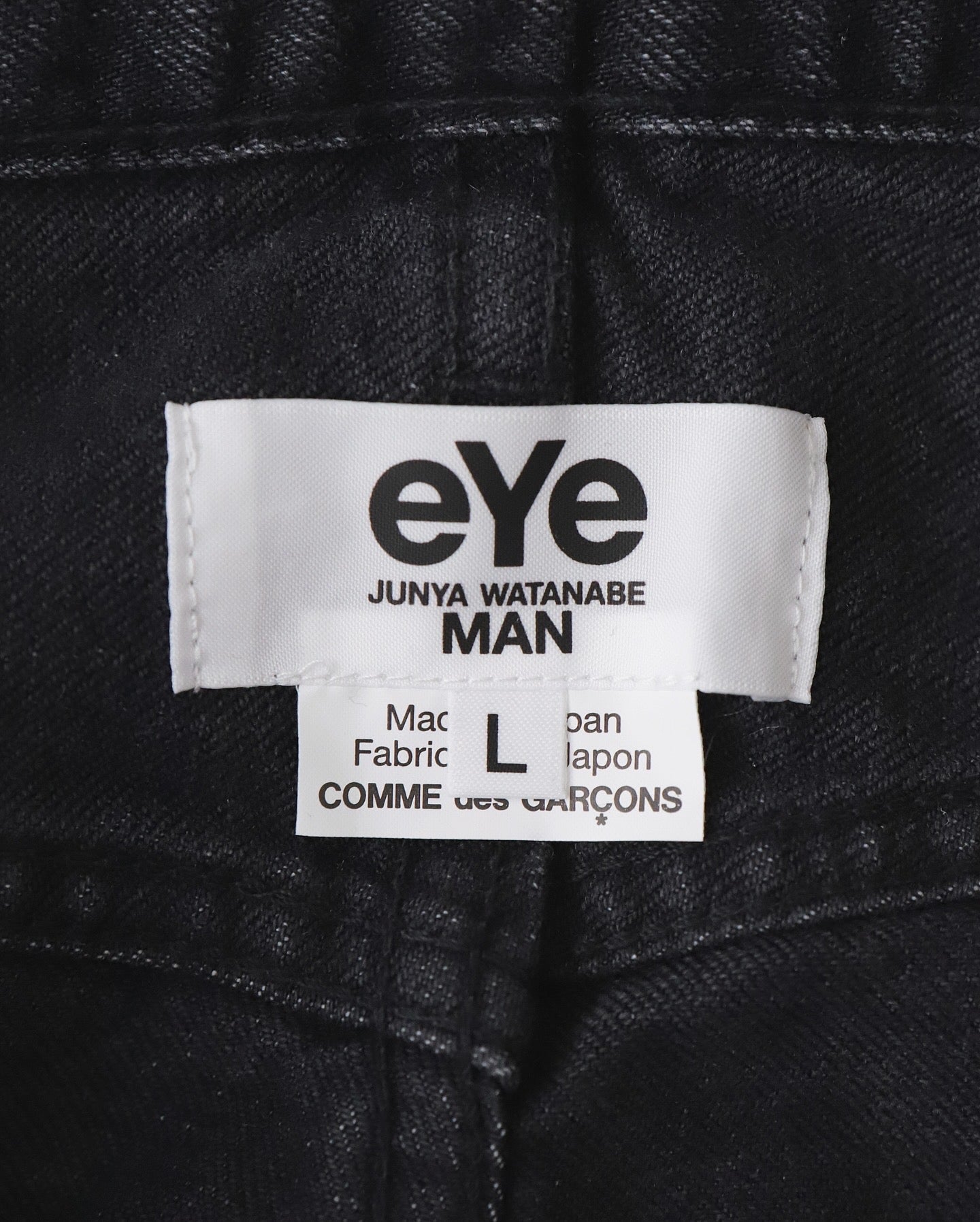 NEW MANUAL BLACK DENIM JEANS