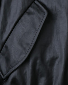 COWHIDE NYLON CROPPED JACKET MA-1（WOMEN）
