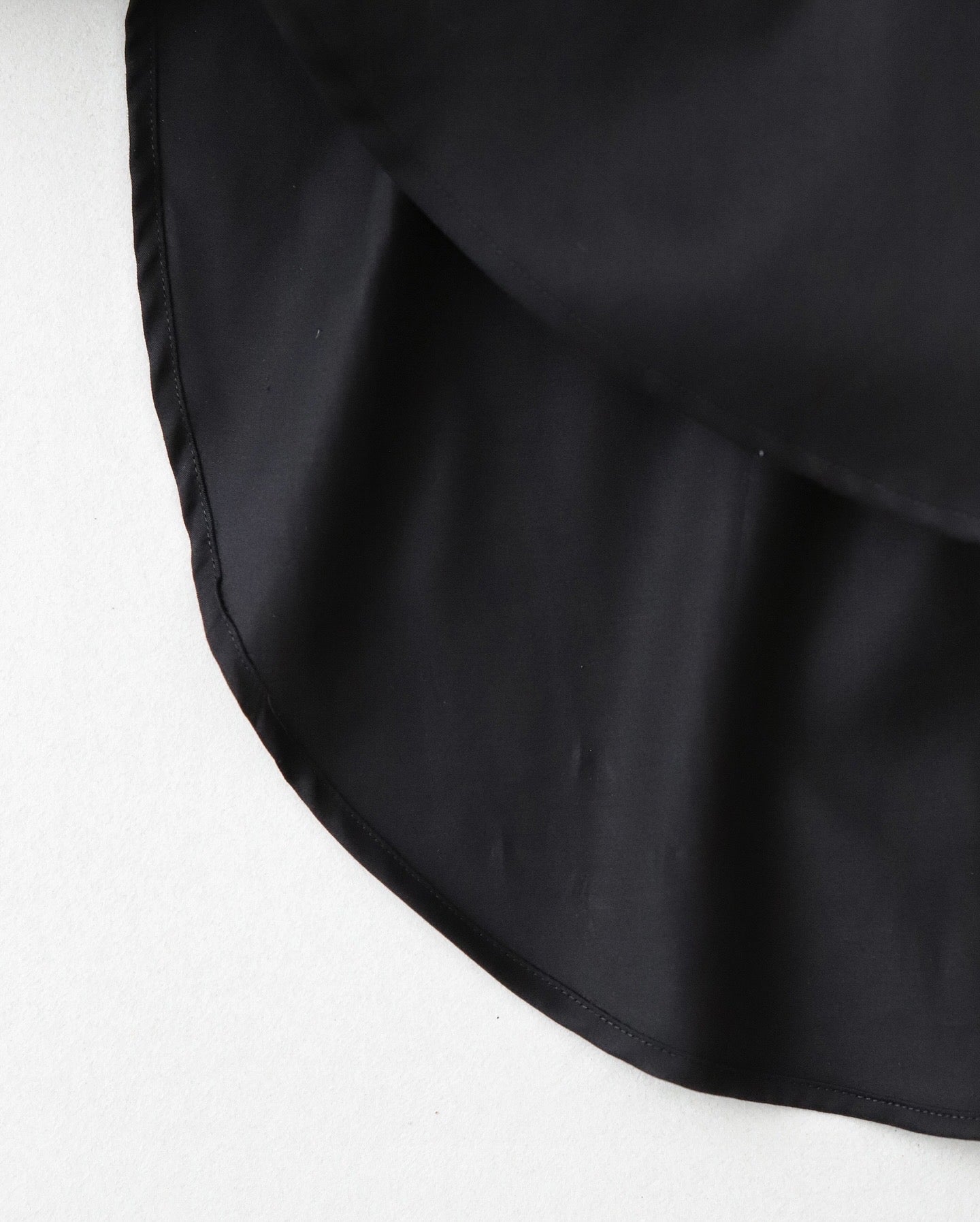SILICON POPLIN LONG CUFF BLOUSE（WOMEN）