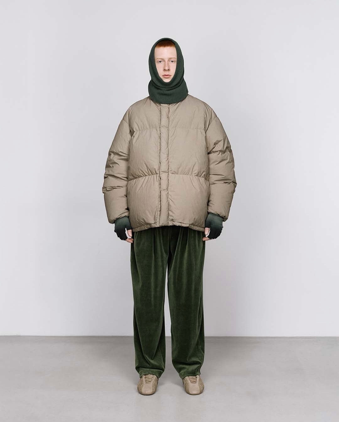 SUVIN CORDUROY WIDE STRAIGHT TROUSERS