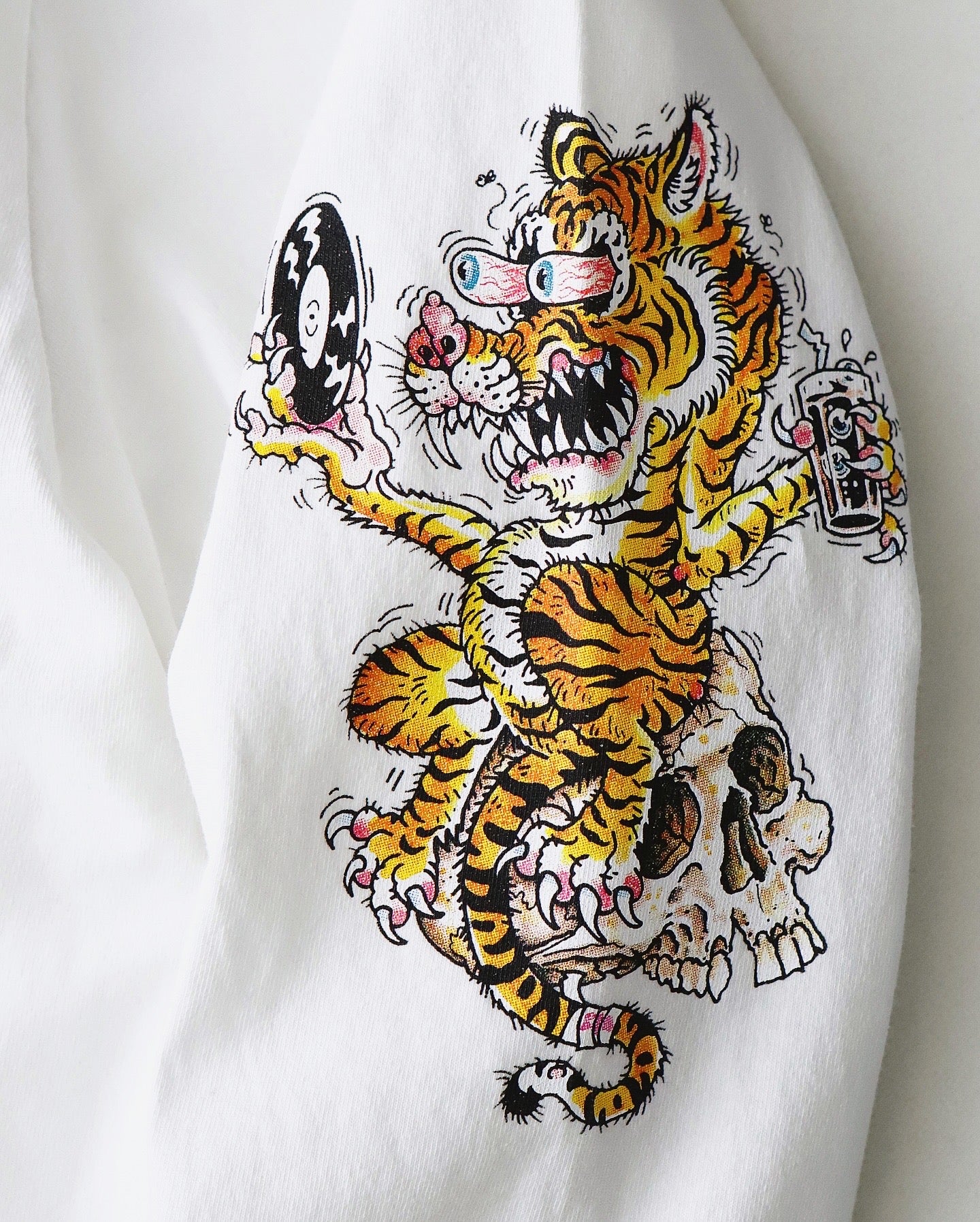 WACKO MARIA TIM LEHI / WASHED HEAVY WEIGHT LONG SLEEVE T-SHIRT