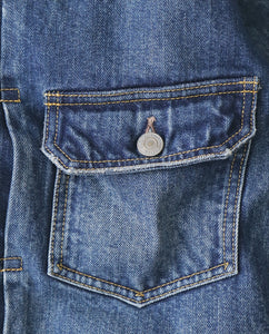 DOUBLE POCKET DENIM JACKET