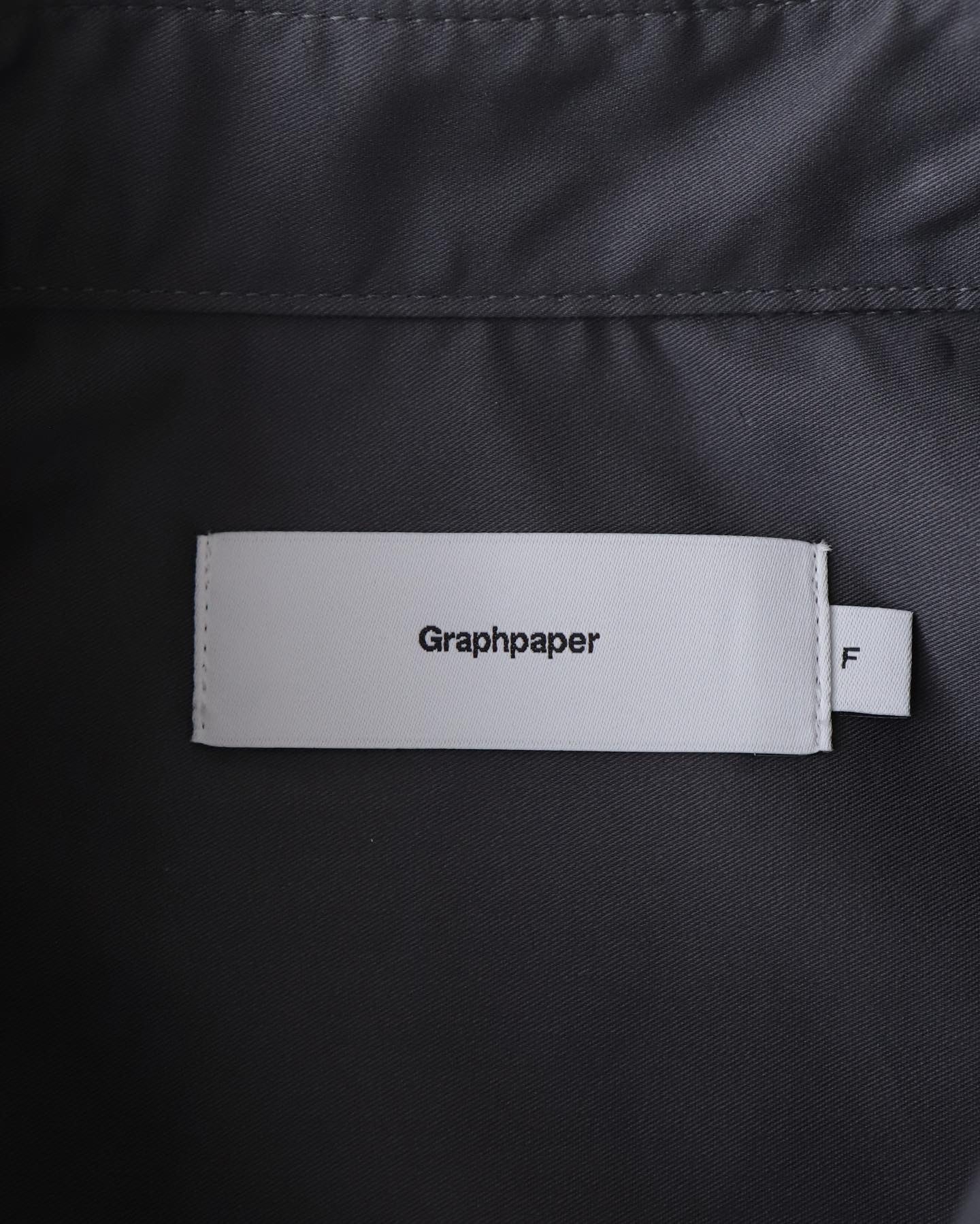 Graphpaper 19AW WOOL TWILL L/S BOX SHIRT-