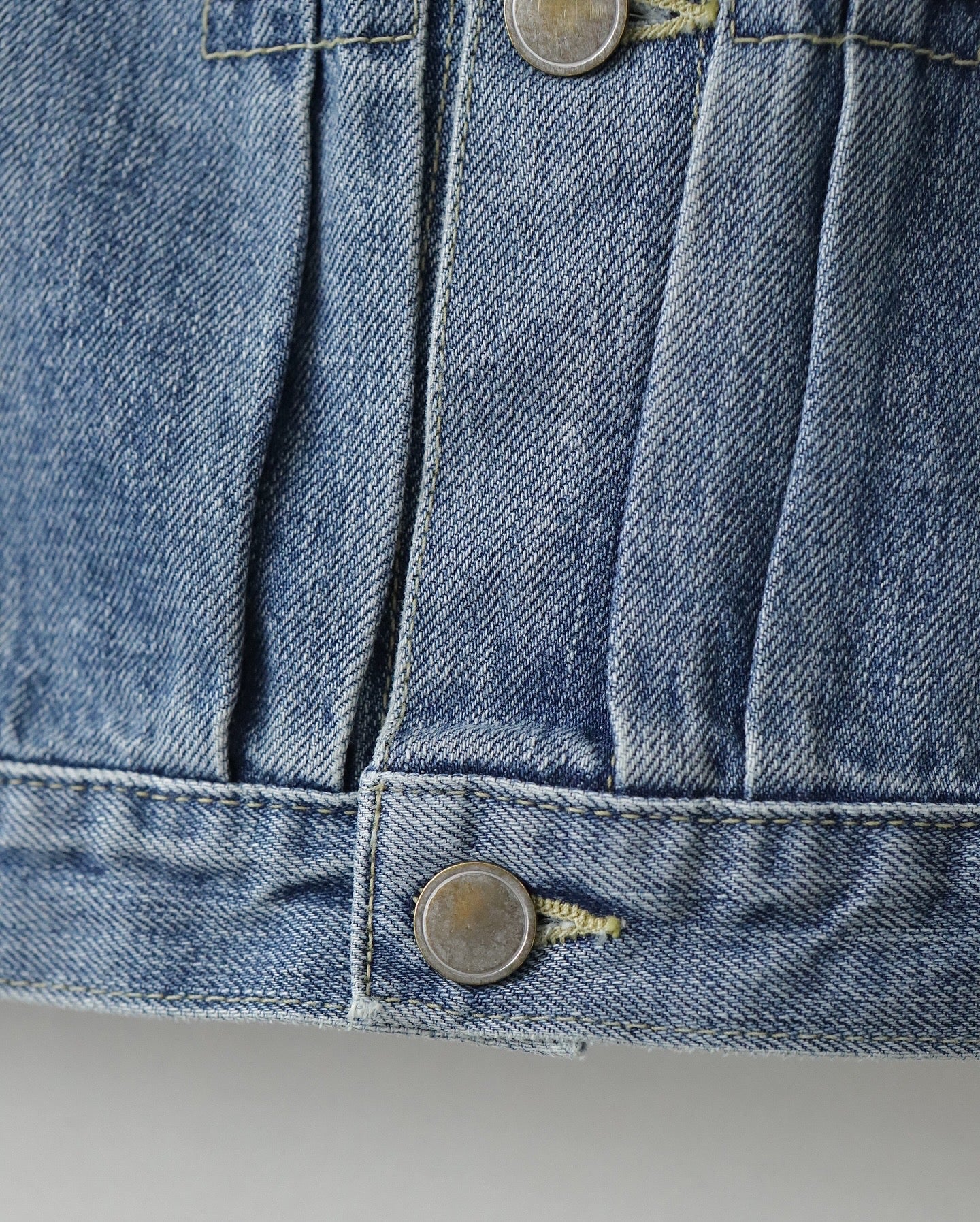 UNLIKELY TIME TRAVEL TRUCKER JACKET 1977 WASH