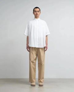 BROAD S/S OVERSIZED REGULAR COLLAR SHIRT