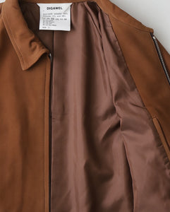 GOAT SUEDE ZIP UP BLOUSON