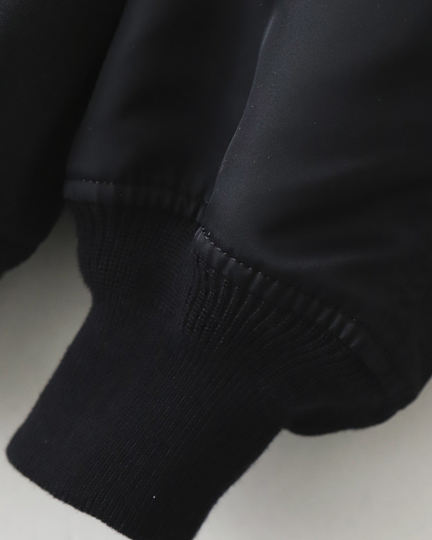 POLYESTER WOOL RIPSTOP BLOUSON