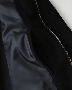 GOAT SUEDE ZIP UP BLOUSON