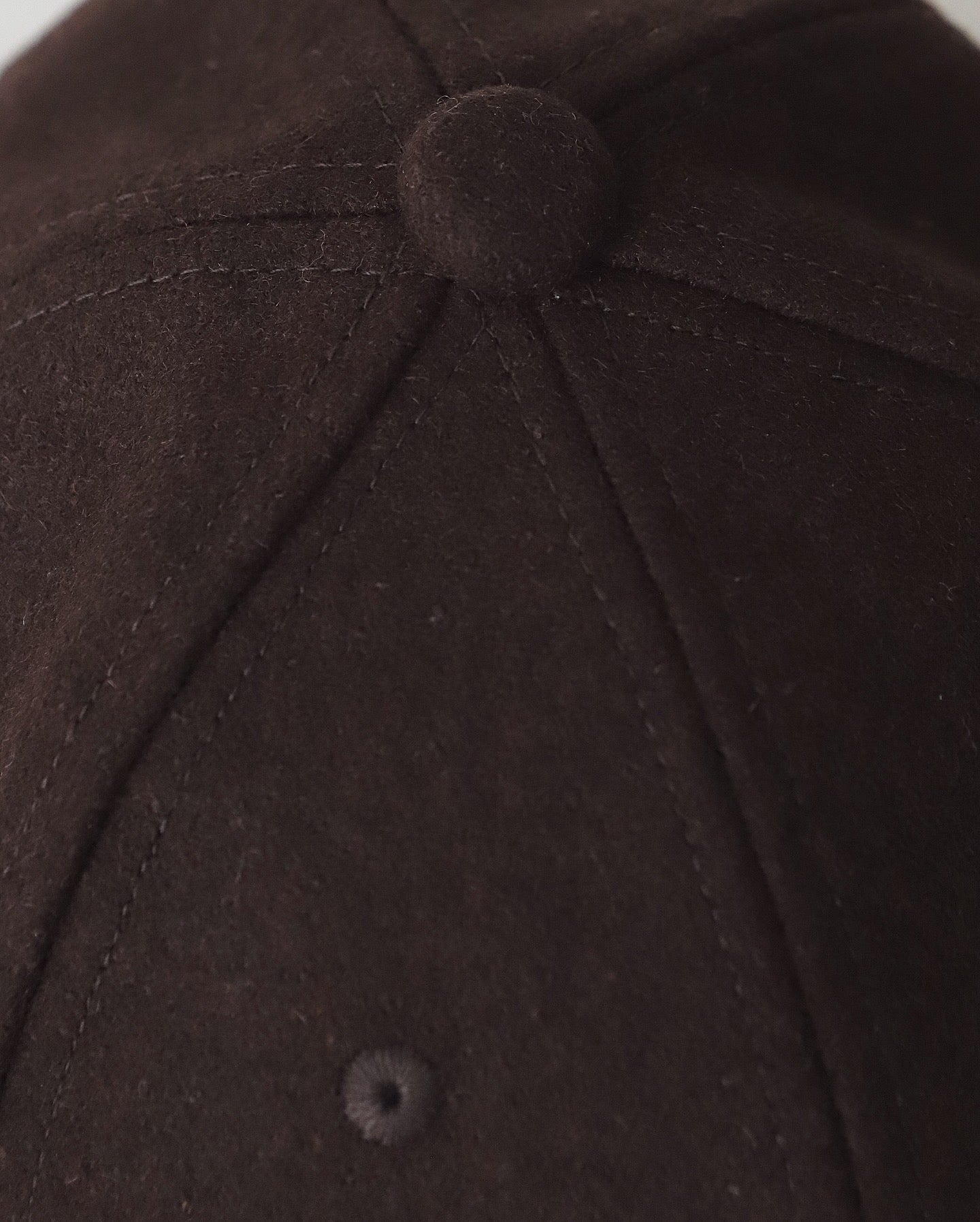 BASEBALL CAP｜WOOL