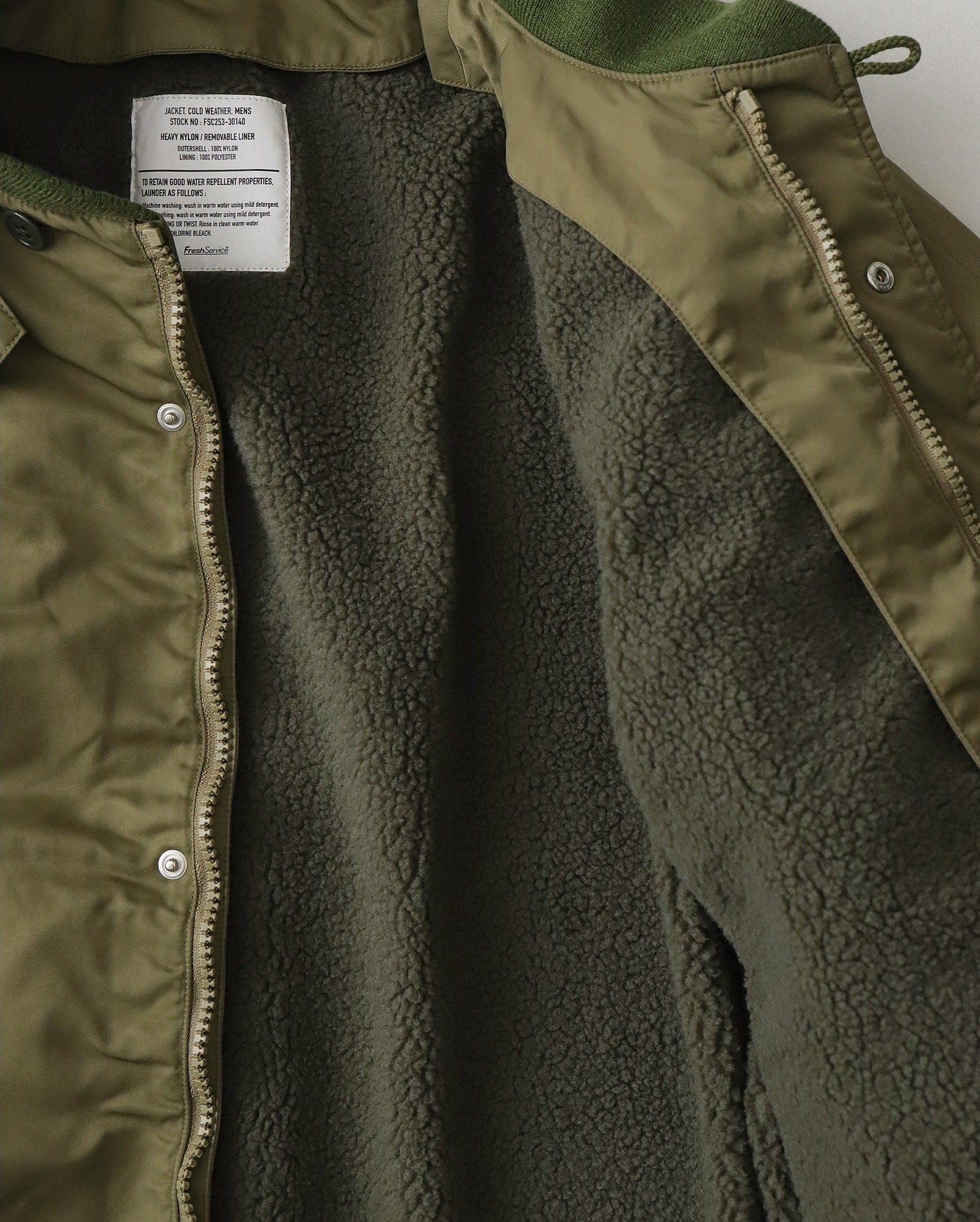 HEAVY NYLON DECK JACKE