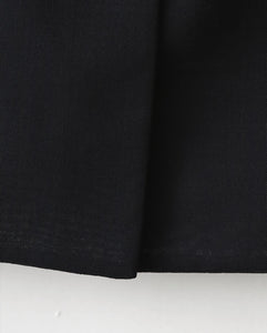 TECHNO WOOL ETERMIN COLLARLESS JACKET（WOMEN）