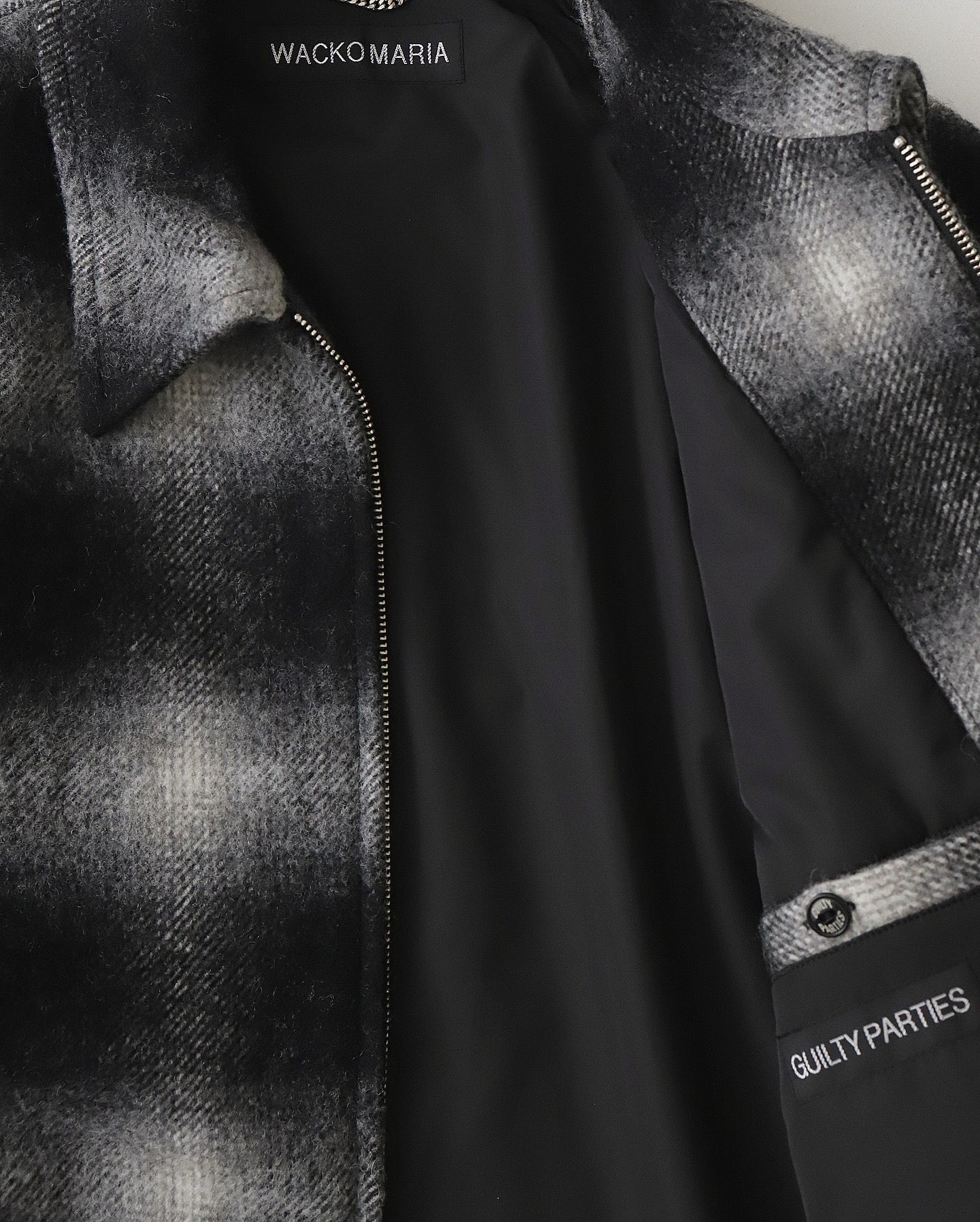 WACKO MARIA WOOL OMBRE CHECK 50'S JACKET – NCNR ONLINE STORE