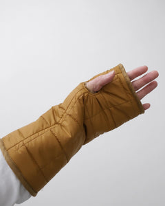 BOA QUILT HAND WARMER CAMEL REVERSIBLE