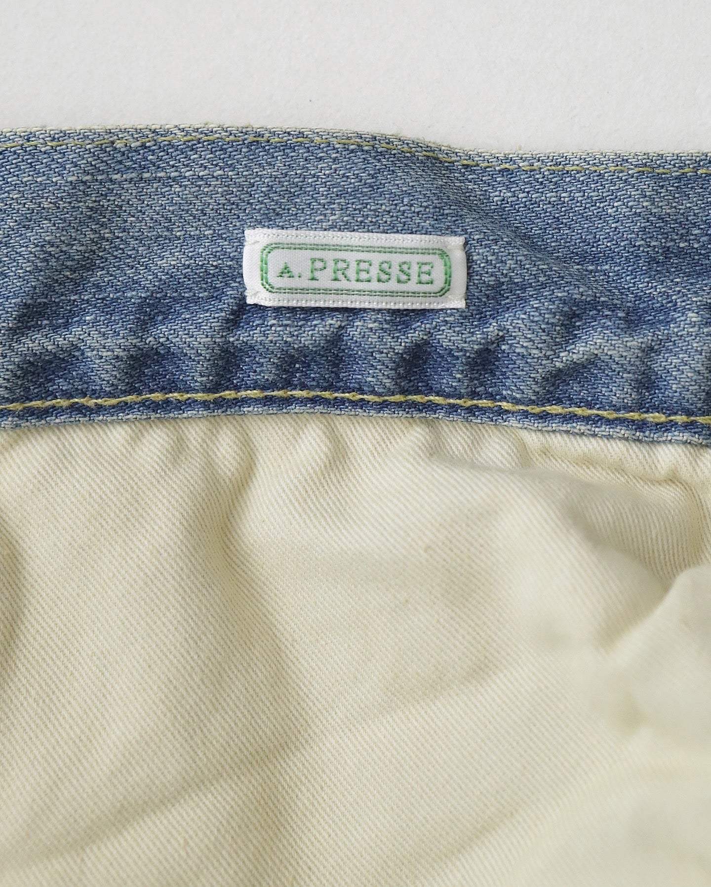 NO.37 WASHED WIDE DENIM PANTS