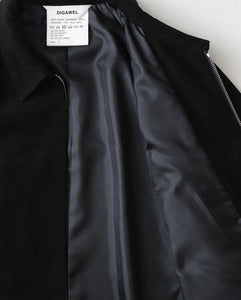 GOAT SUEDE ZIP UP BLOUSON
