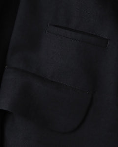 WOOL DOBBY CHECK JACKET