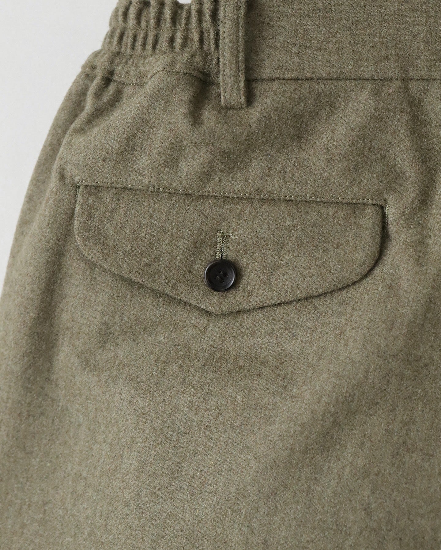 WOOL FLANNEL EASY PANTS