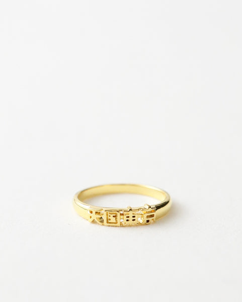 17号　wackomaria 天国東京　リング　gold WACKO MARIA ワコマリア 天国東京 RING - CONUR ONLINESHOP