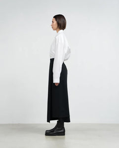 COMPACT PONTE WRAP SKIRT（WOMEN）