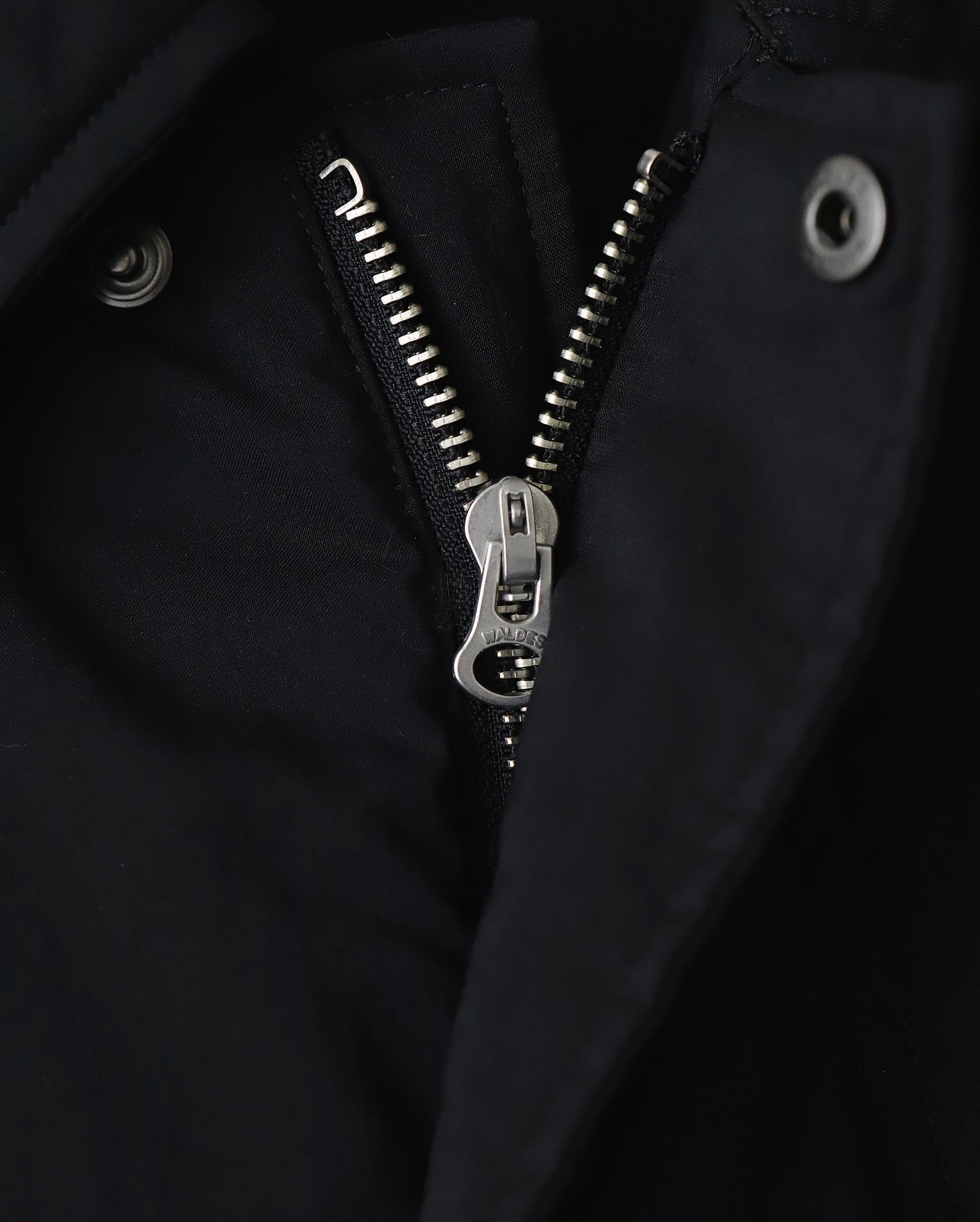 MAT AIRY NYLON WOOL PADDED HARRINGTON JACKET