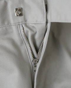 OUT TUCK WIDE TAPERED PANTS