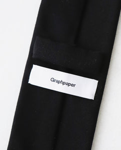 Graphpaper Wool Doeskin Necktie ネクタイ Graphpaper WOOL DOESKIN NECKTIE – NCNR ONLINE STORE