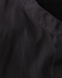 NEW COLLARLESS  SHIRTS｜COTTON POPLIN GARMENT DYED