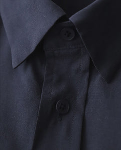 SILK SUEDE BUTTON DOWN SHIRT（WOMEN）