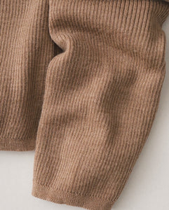 RAMIE WOOL RIB｜RIB MOCKNECK SWEATER（WOMEN）