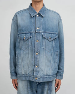 SELVAGE DENIM TRUCKER JACKET