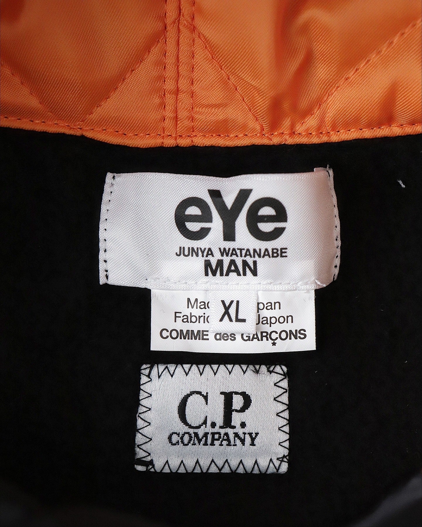 C.P. COMPANY NYLON TWILL HOODED SWEATSHIRT