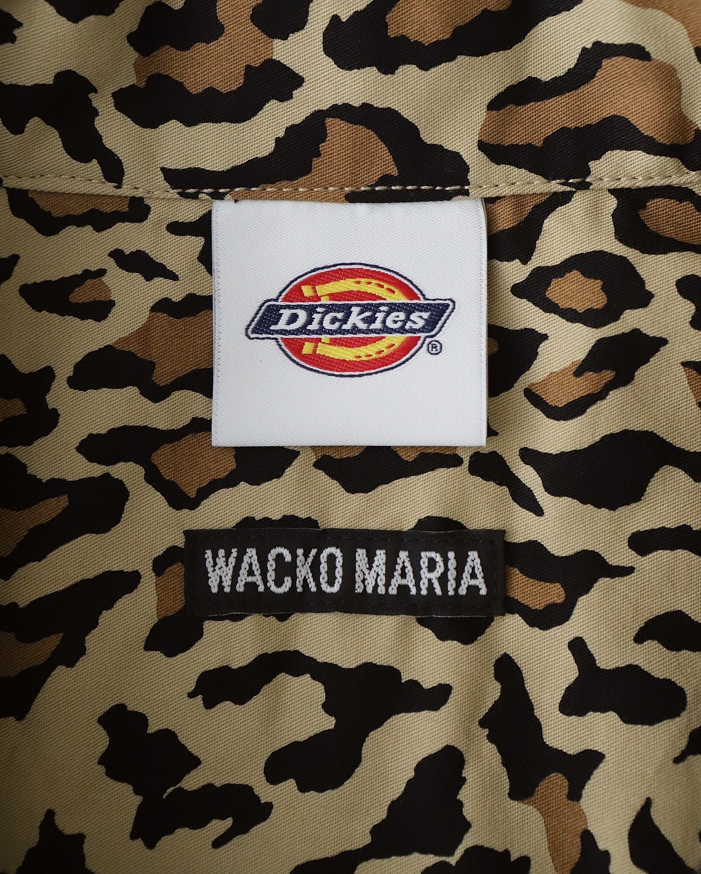 WACKO DICKIES / LEOPARD WORK SHIRT – NCNR ONLINE STORE