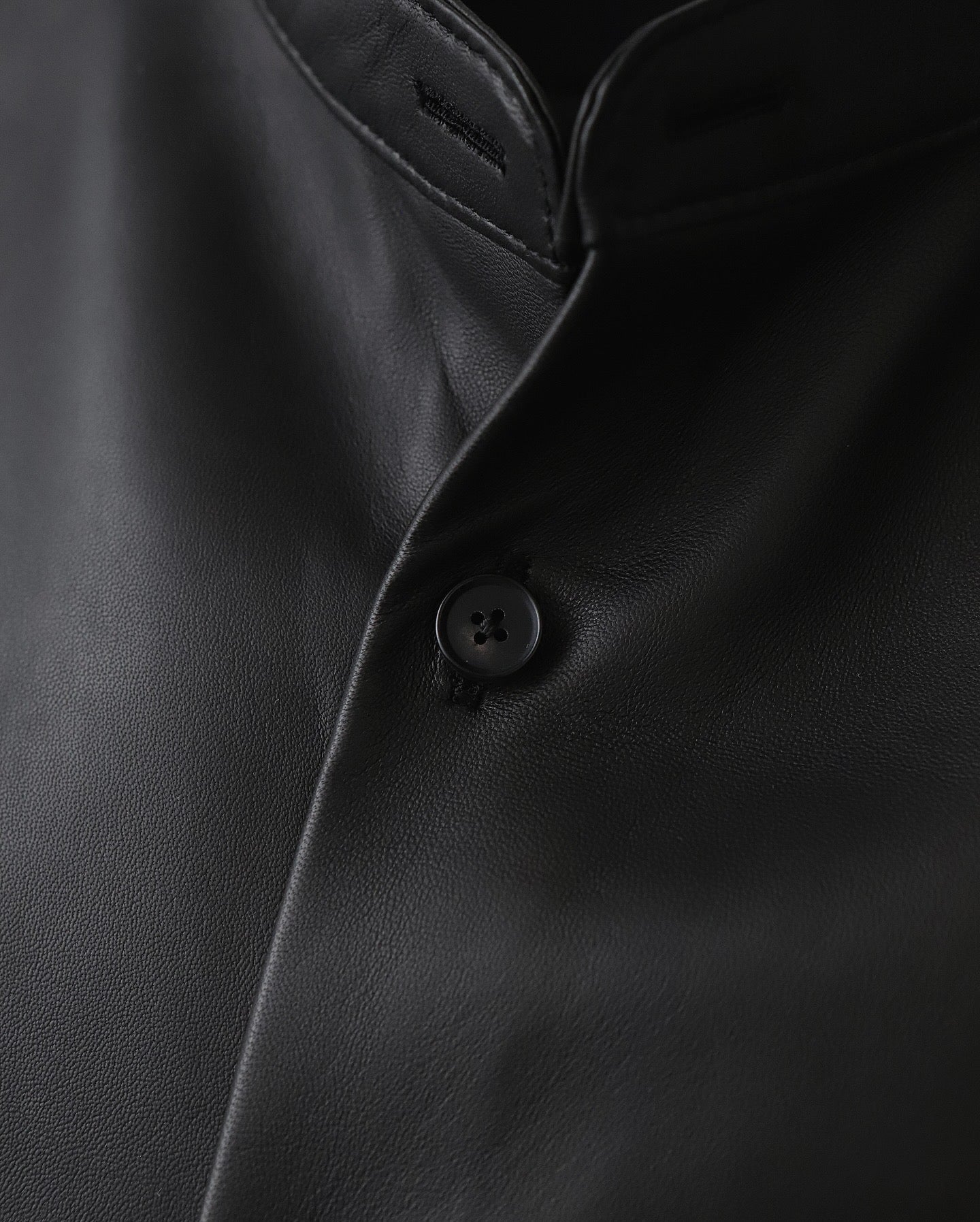 MINIMAL COLLERLESS SHIRTS｜SHEEP DRUM DYED