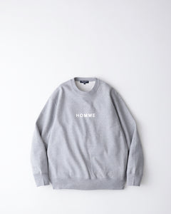 COTTON CREW NECK SWEAT