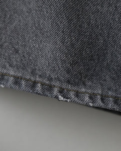 VINTAGE GRAY DENIM PANTS