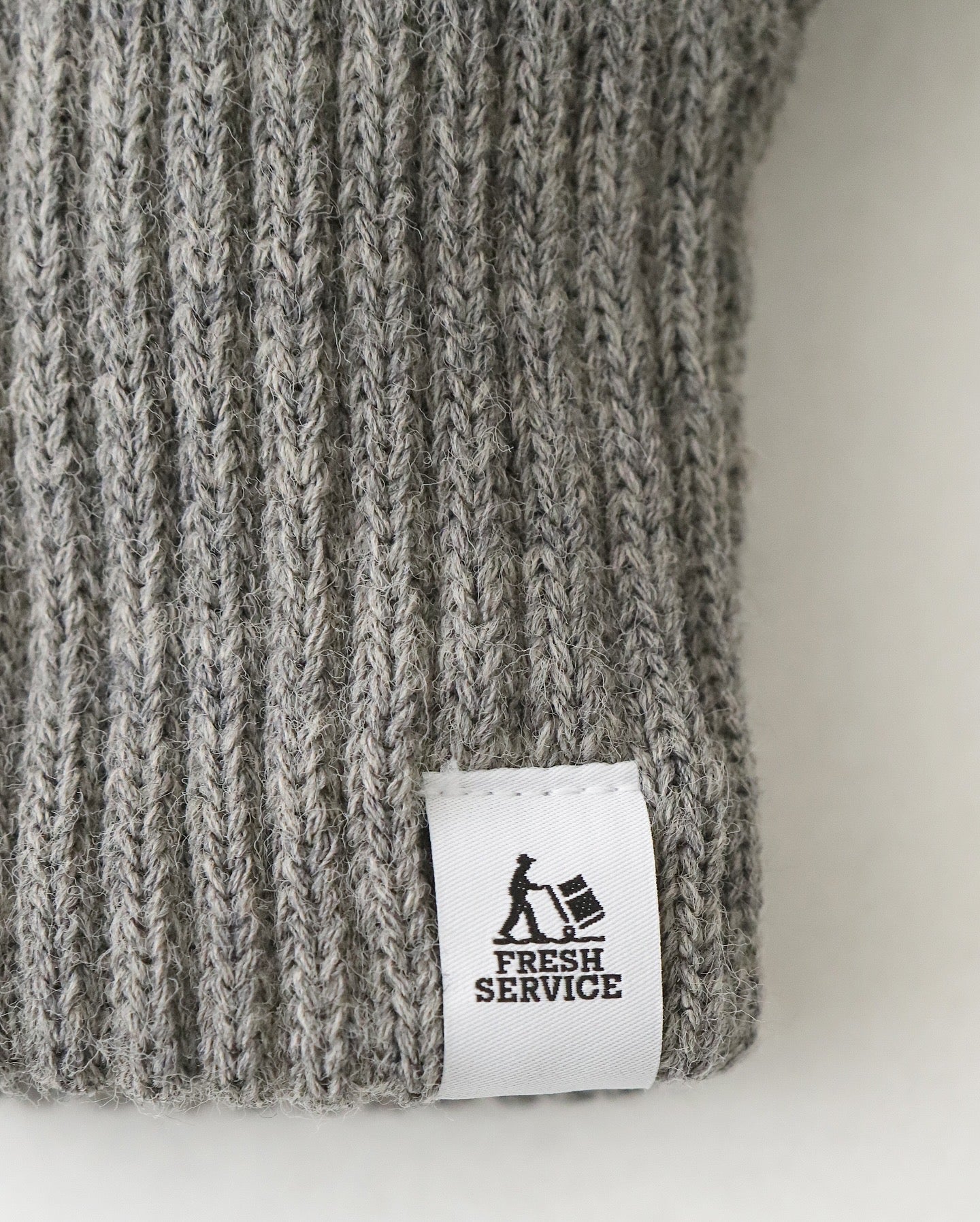 THERMAL RIB KNIT FINGERLESS GLOVES