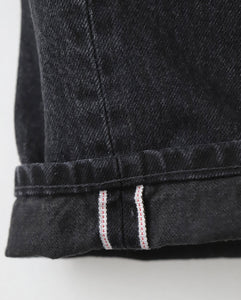 SELVAGE DENIM TWO TUCK PANTS