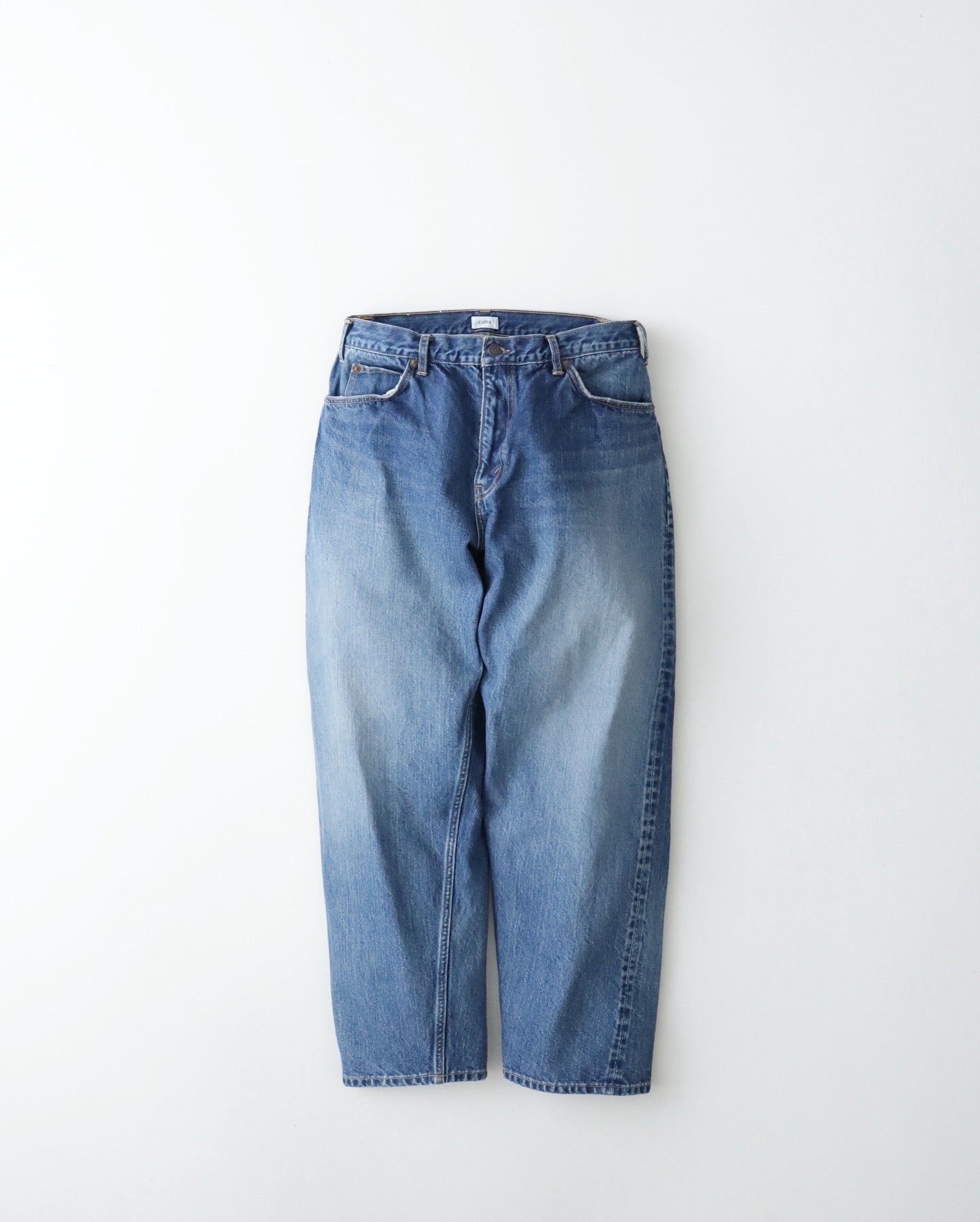 WIDE TAPERED 5 POCKET PANTS