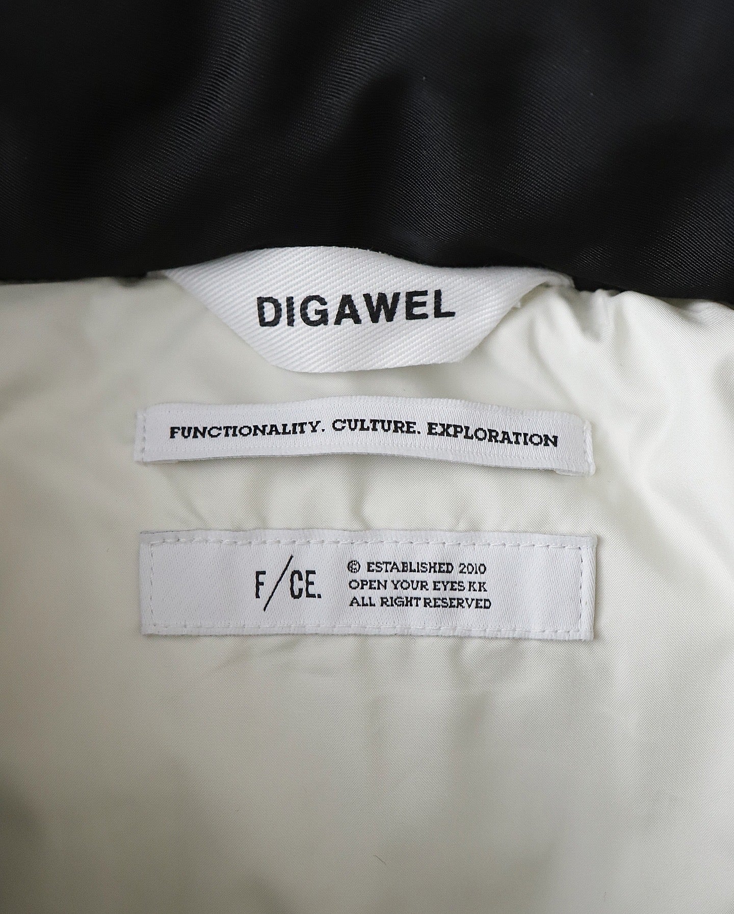 HOODIE PUFFER JACKET（F/CE.×DIGAWEL）