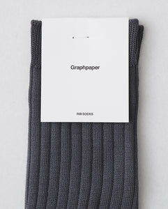 Graphpaper RIB SOCKS – NCNR ONLINE STORE