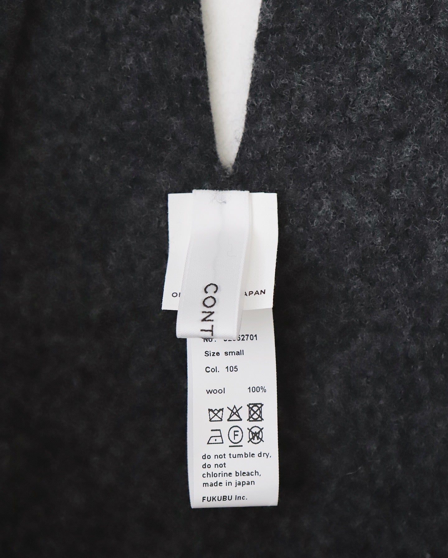 FELT DRESS（WOMEN）