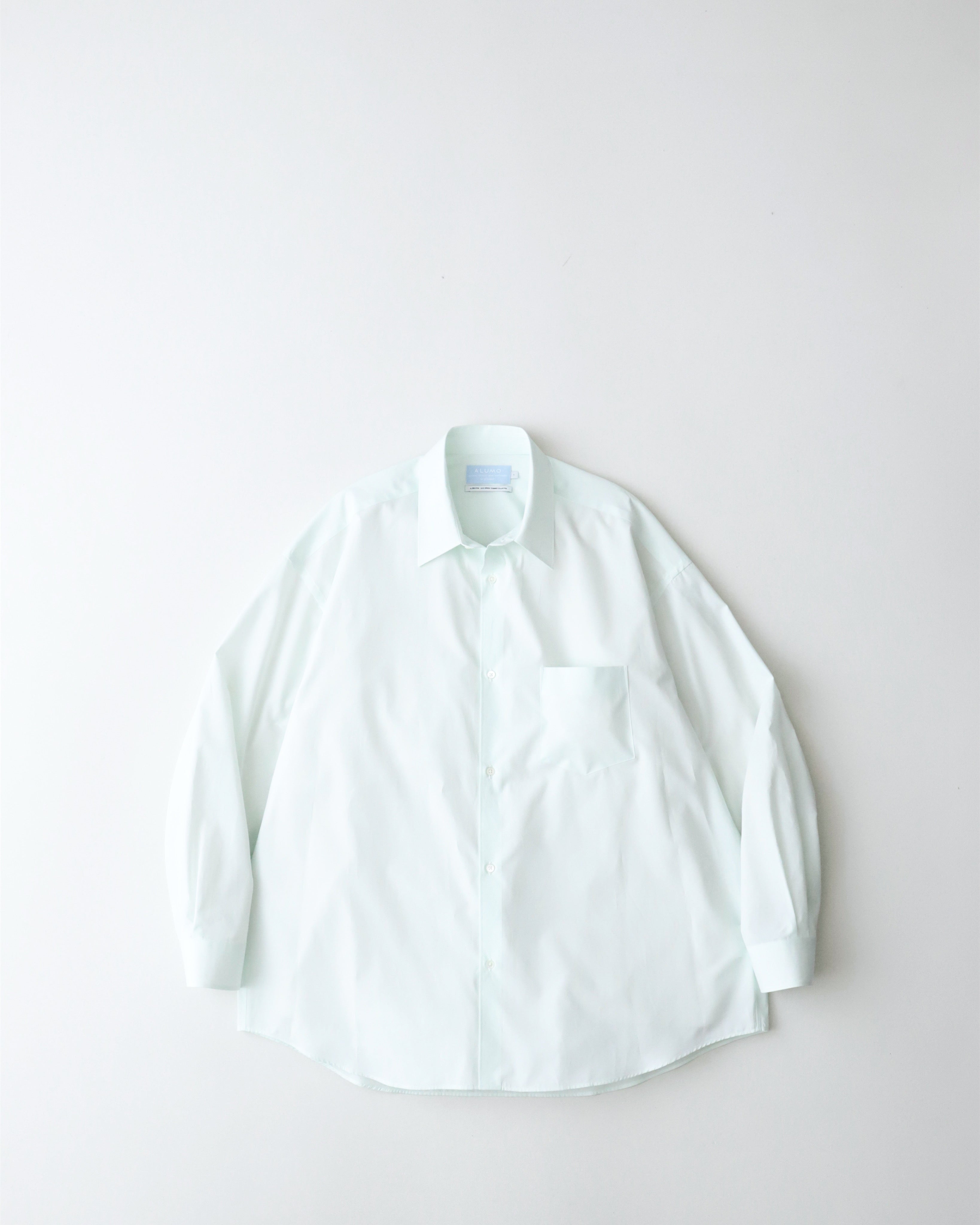 ALUMO for GP L/S OVERSIZED REGULAR COLLAR SHIRT